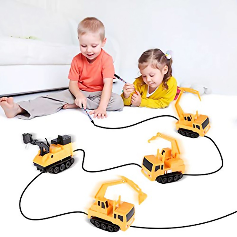 Plastic Pen Inductive Automatic Car Cognize Road Follow Line You