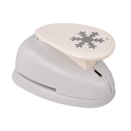 Rayher Hobby 69007000 Motivstanzer Schneeflocke, ø 5,08 cm- 2 Zoll, geeignet für Papier/Karton bis zu 200g/m²