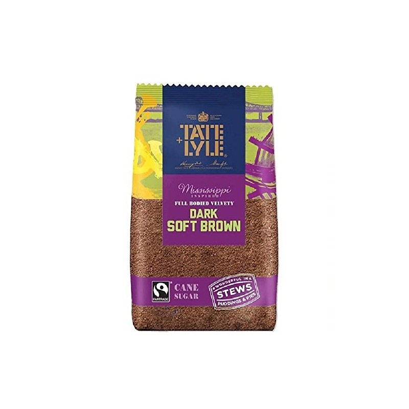 Tate and Lyle Dark Soft Brown Sugar 500g
