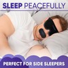 snoozzzed Memory Foam 3D Sleep Mask - Fits all Sizes,