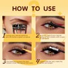 QUEWEL 84PCS Lash Clusters Kit 10-16mm Cat Eye Eyelash Clusters