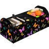 FREZORA Butterfly Printed Pattern 50L Waterproof Polyester Trunk Organizer Car