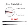 COOLM 3.5mm Pigtail Power Cable 3.5x1.35mm Transfer Male and Female