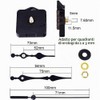 Cablepelado - Meccanismo movimento al quarzo per orologio, silenzioso, kit