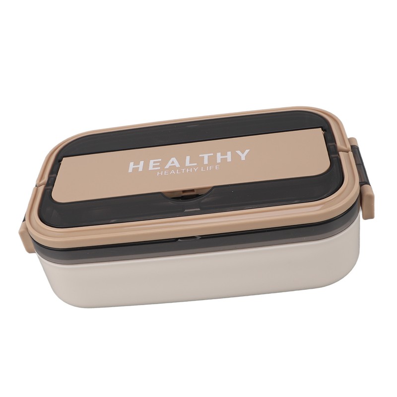 Bento Lunch Box 316 Stainless Steel 700ml Capacity Leakproof Microwave
