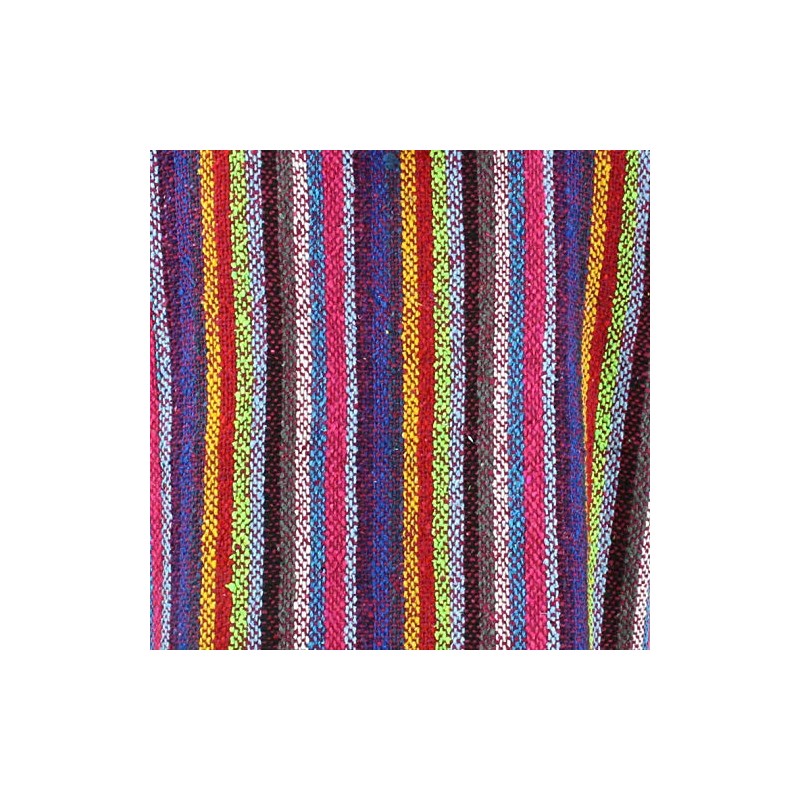 Siesta Mexican Baja Jerga Hoody - Pink Multi (X-Large)