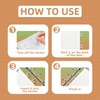 500PCS Clear Binder Hole Reinforcement Stickers, Self-Adhesive Hole Punch Reinforcement