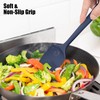 Heat Resistant Silicone Spoon Spatula, Doosu 600°F High Temp Flexible