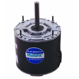 AO Smith 9723 Multi-HP, 5.0-Inch Frame Diameter, 1/4-HP, 1075-RPM, 208-230-Volt, 2-Amp, Ball Bearing Motor