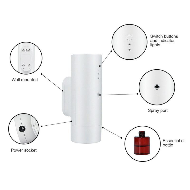 Aromatherapy Diffuser APP Control Fragrance Dispenser Bluetooth Automatic Essential Oil