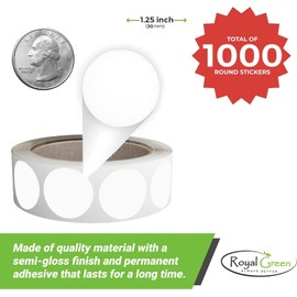 Labels 30 mm stickers, assorted colours, size 3 cm labels by Royal Green., Metal gold