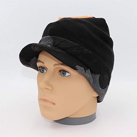 Guru Peak Beanie Camo Black