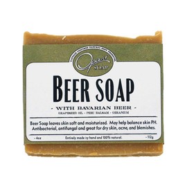 Dark Ale Beer Soap that Smells AMAZING made with Dark Ale German Beer - USA MADE Great Gift For Beer Lovers!