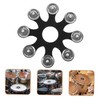 SUPVOX Tambourine Hihat Cymbal Accessory Elegant Pet Bell for Drum