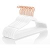 MIZGI Premium Velvet Hangers (60 Pack) Heavy Duty - Non