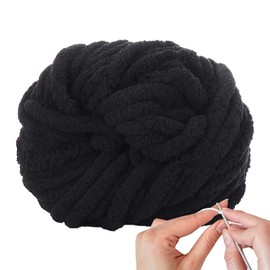 Chenille Yarn - Chunky Yarn for Crocheting,Chunky Yarn for Knitting, Handcraft Yards Sewing Supplies for Scarves Shawls Sweaters Hats