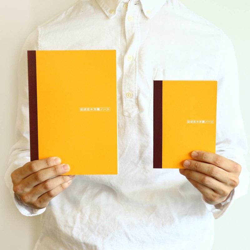 HOBONICHI Almost Daily Notebook 2023 Accessories, Graph Notebook (A6), 0.1