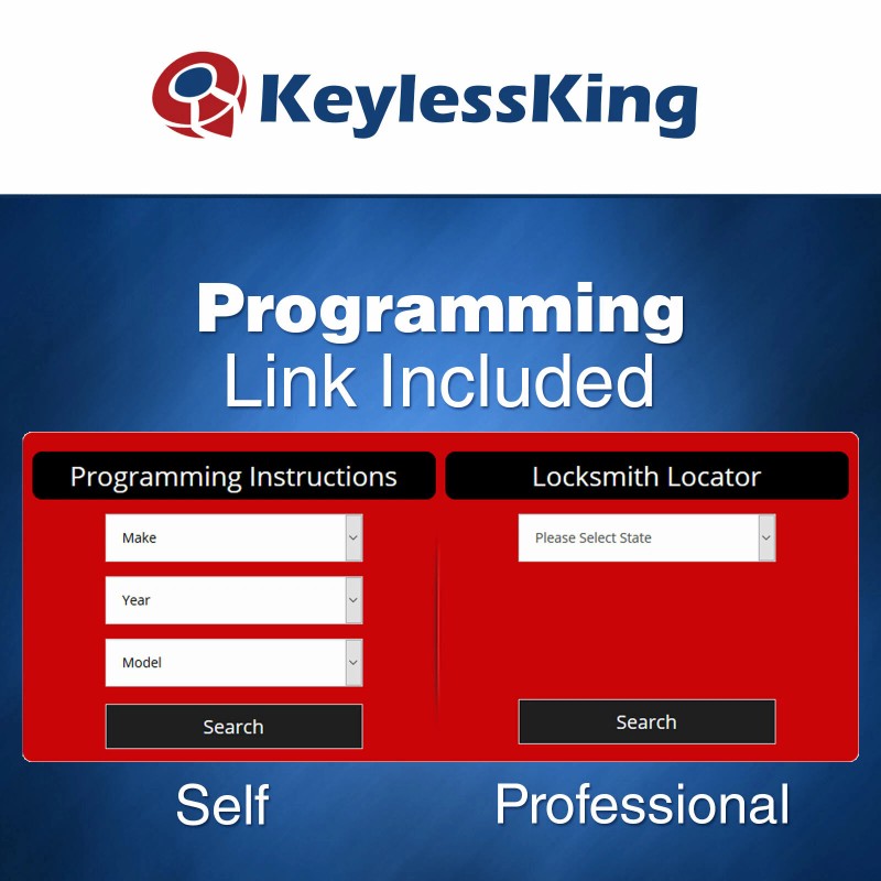 KeylessKing* Remote for Mitsubishi 2001 2002 2003 2004 2005 2006