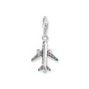 THOMAS SABO Colourful Plane Charm Recycled 925 Sterling Silver Charm