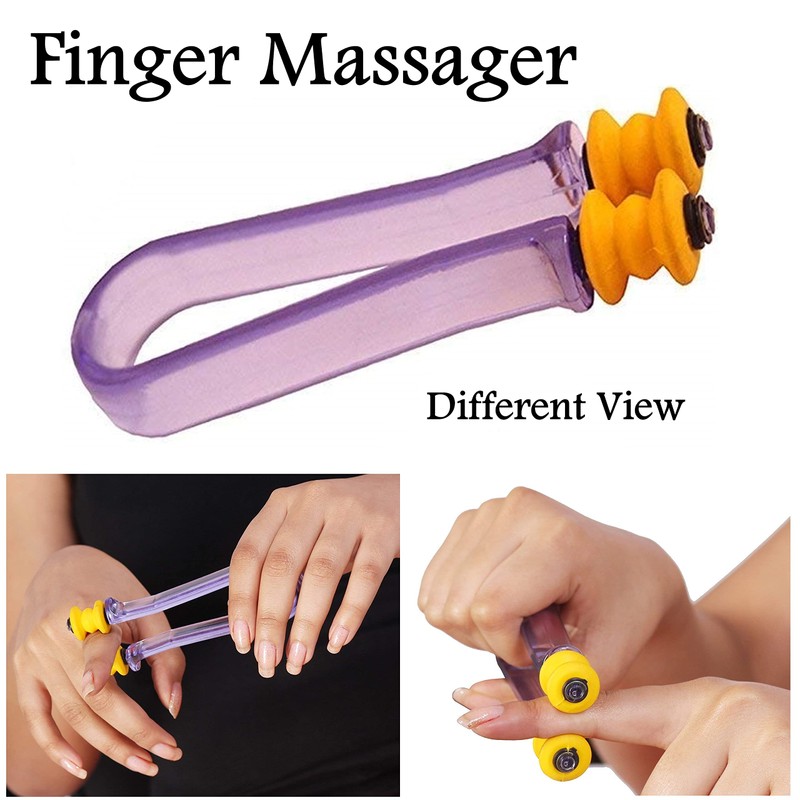 TAROOSH Acupressure Finger Roll Kit with Sujok Ring, Power Thumb,