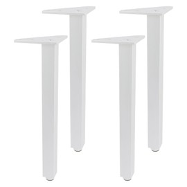 Geesatis 12 Inch Heavy Duty Adjustable Table Legs - Set of 4, 1000lbs Capacity, Aluminum Alloy Furniture Legs for Desks, Cabinets, Sofa & Bed with Pre-Attached Screws