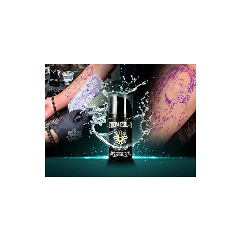 BISHOP TATTOO SUPPLY- Gel de transferencia para tatuajes