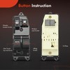 A-Premium Master Power Window Switch Compatible with Toyota Sienna 2001