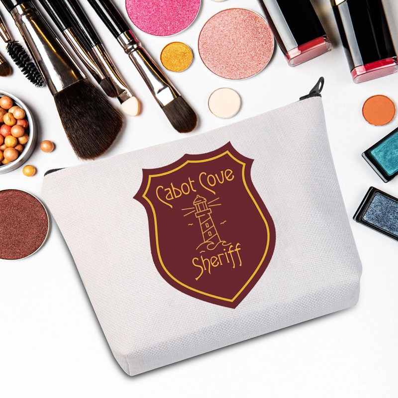 Cabot Cove Makeup Bag Jessica Fletcher Gift Cabot Cove Sheriff