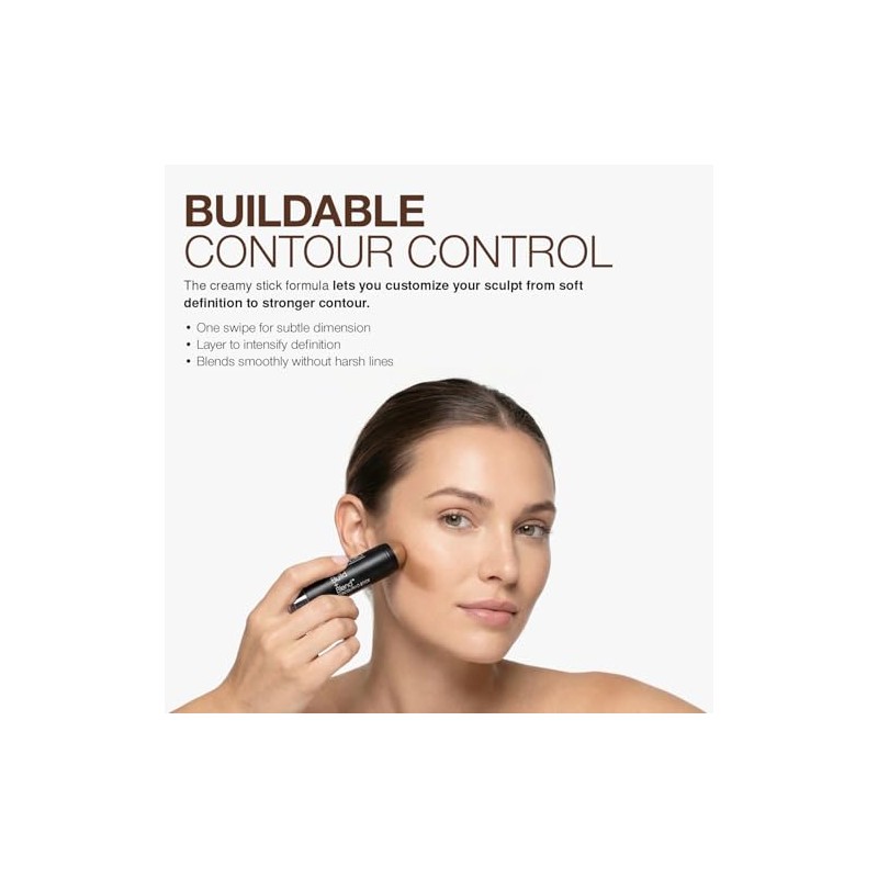 Palladio Build Blend Barra de Contorno, Acabado Mate, Amber Rose,