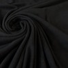 Fabric by the Metre Fleece Polar Fleece Soft Cuddly Black
