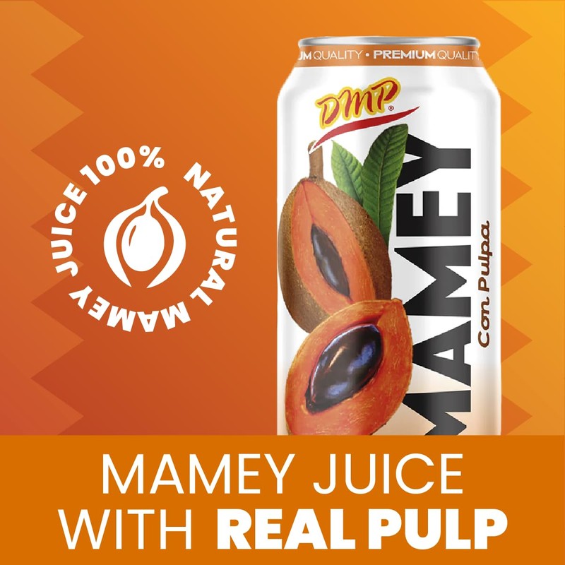 De Mi Pais Mamey Sapote Juice Zapote with Real Pulp