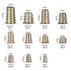 230 Pcs Threaded Inserts Nuts Assortment Tool Kit - 11