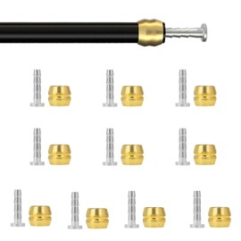 Bicycle Brake Olive 10 Sets Bicycle Hydraulic Brake Hose for Hydraulic Disc Brake Hose Brass Connection Insert Kit Connector Insert/Olive Set Replacement Parts Bicycle Accessories BH59 BH90 (BH90)
