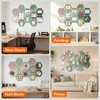 Zhehao Sage Green 15 Pack 12'' Large Hexagon Cork Bulletin