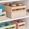 iDesign EcoWood Kitchen Storage Box, Kitchen Container Made from Eco-Friendly