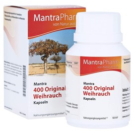 Mantra 400 Original Frankincense Capsules, Pack of 100