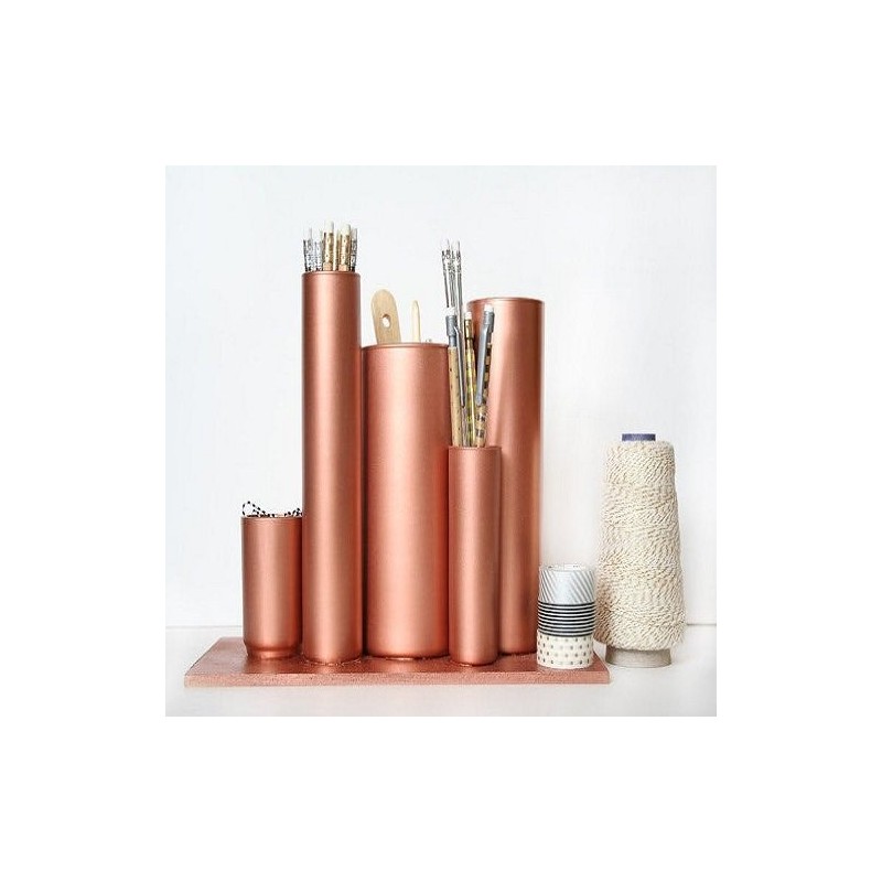 Rust-Oleum 7273830 Stops Rust Metallic Spray Paint, 11 oz, Copper