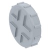 PP cleaning pipe, inspection pipe, diameter DN 75 mm, grey,