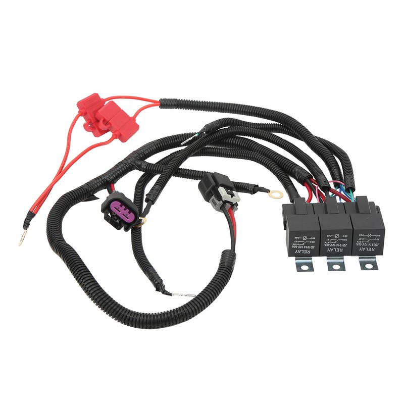 ECU Control Dual Electric Fan Upgrade Wiring Harness Stable Performance