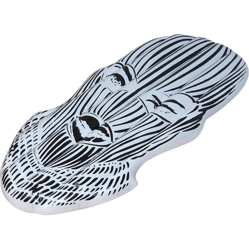 Inflatable Pool Floats Face Shaped Pool Lounger Raft Floating Row