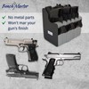BenchMaster Vertical Pistol Rack, Handgun Safe Storage, Holds 2 to