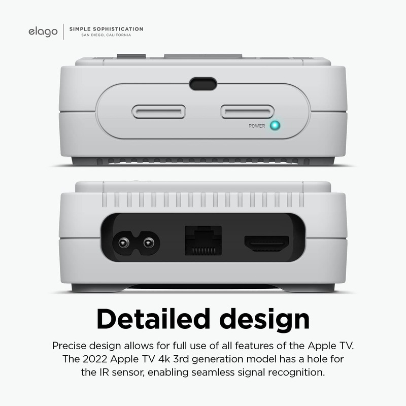 elago T4 Case Compatible with only Apple TV 4K 3rd