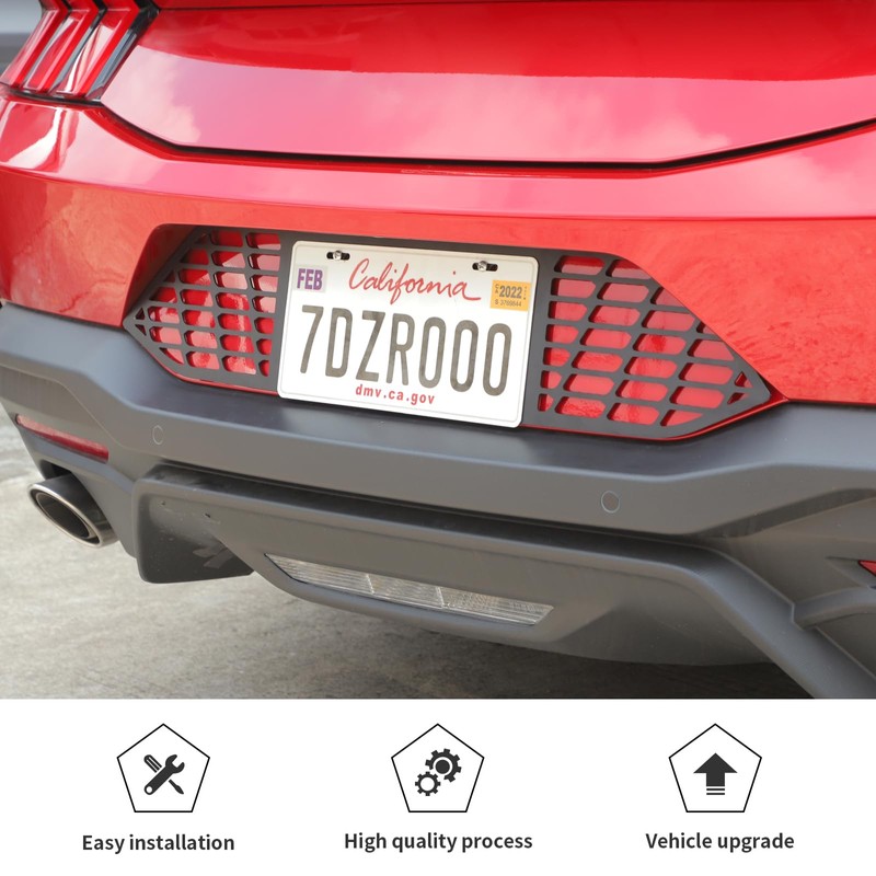 JWWY Rear License Registration Plate Frame Number Plate Holder Bracket