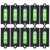 Pack of 10 Mini Square Spirit Level High Precision Level