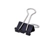 Soennecken Foldback Clip 1563 19 x 7 mm Black Pack