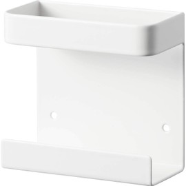 Yamazaki 5286 God Bank Holder, Single, White, Approx. 3.5 x 1.6 x 3.1 inches (9 x 4 x 8 cm), Tower, Simple Shinto Shelf, Bill Holder