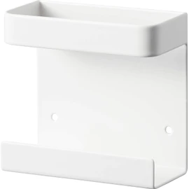 Yamazaki 5286 God Bank Holder, Single, White, Approx. 3.5 x 1.6 x 3.1 inches (9 x 4 x 8 cm), Tower, Simple Shinto Shelf, Bill Holder