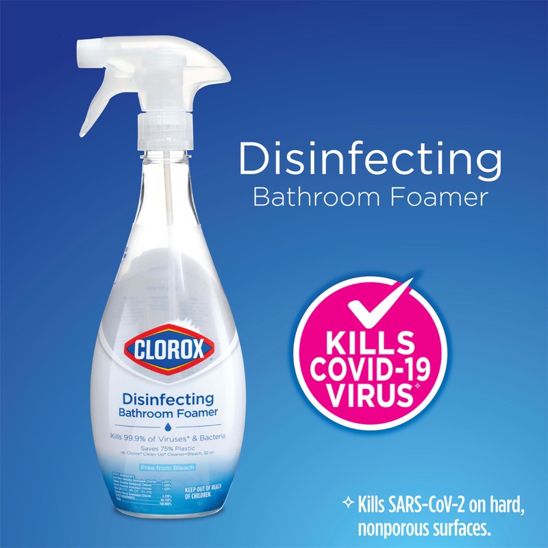 Clorox Disinfecting Bathroom Foamer Refills for Clorox Bathroom Foamer Cleaning