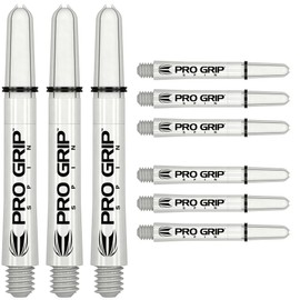 Target Pro Grip 3 Set Spin White - Dart Shafts Medium
