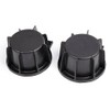 CROSSDESIGN 2 Pcs Front Console Cup Holder Insert Liner Compatible